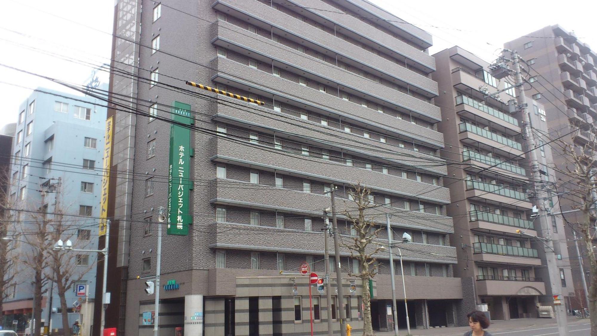 Hotel New Budget Sapporo Exteriör bild